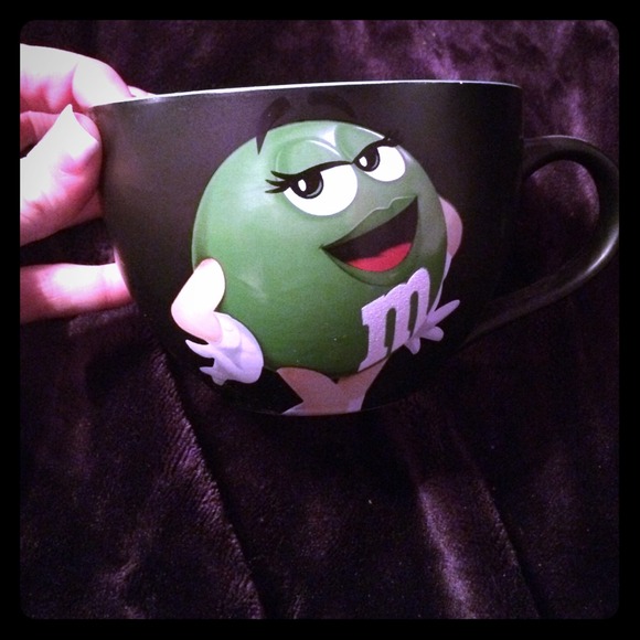 Green M&M mug!