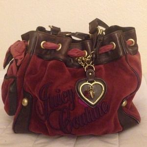 Maroon, brown, and gold