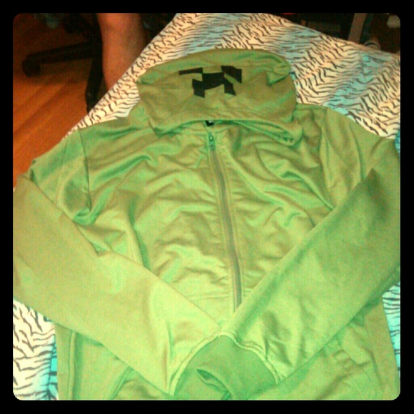 minecraft Jackets & Coats Minecraft Creeper Jacket Poshmark