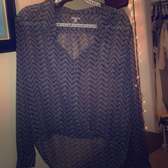 Sheer business shirt