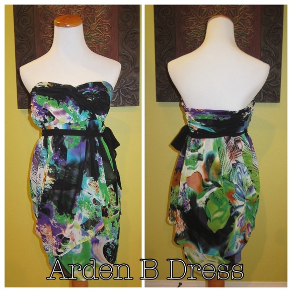 /Arden B/ Strapless Dress - Picture 1 of 4