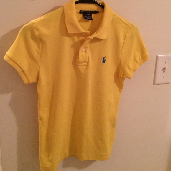Ralph Lauren Sport Yellow Top - Picture 2 of 4