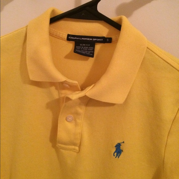 Ralph Lauren Sport Yellow Top - Picture 4 of 4