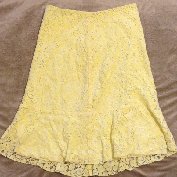 Yellow skirt