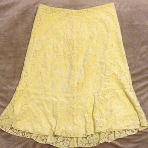 Yellow skirt