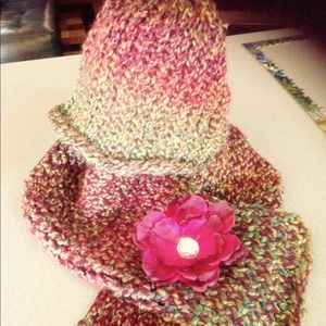 Hat and shawl