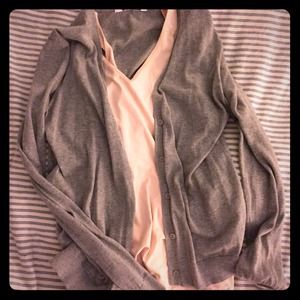 Anthropologie pink camisole/ tank top- size Large