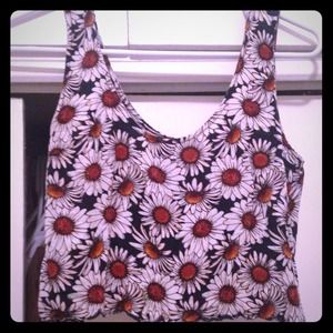 Iam selling my flower crop top.