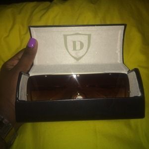 Authentic Dita Raygun Brn Gradient Glasses.