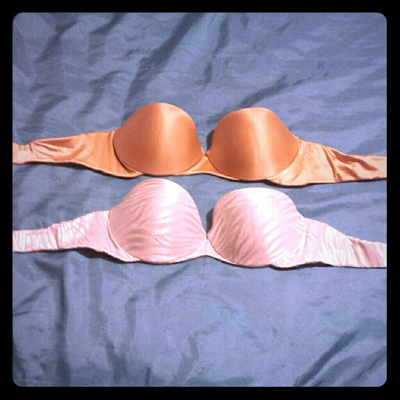 Bundle- Strapless bras.