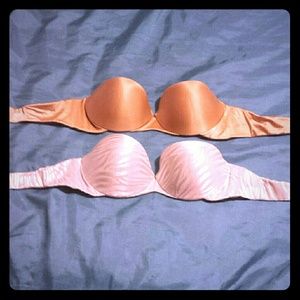Bundle- Strapless bras.