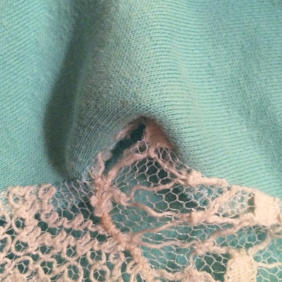 BKE lounge lace sweater! 🎀 - Picture 3 of 3