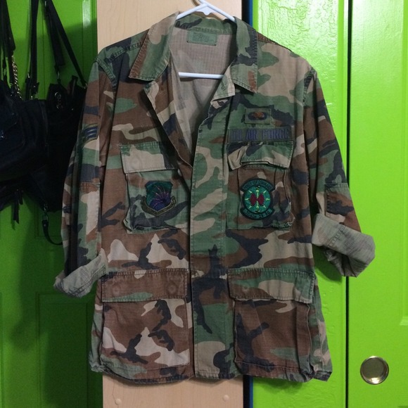 Camo Air Force Jacket