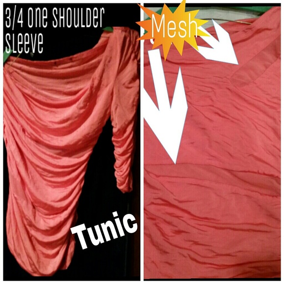 BEBE ONE 3/4 SLEEVE Tunic - Picture 3 of 3