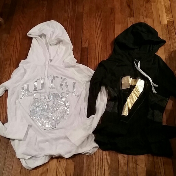 American Eagle Outfitters Tops - American eagle hooded henley bundle med new