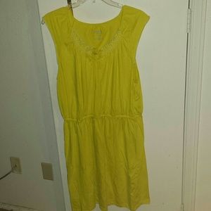 Yellow old navy dress