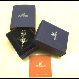 Swarovski Rose Pin - Authentic