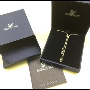 Swarovski Crystal Drops Necklace