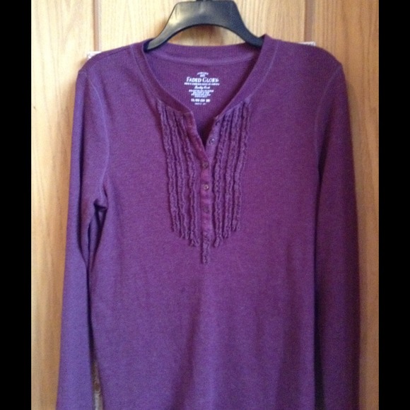 Maroon top