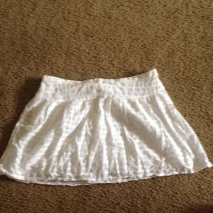White old navy skirt