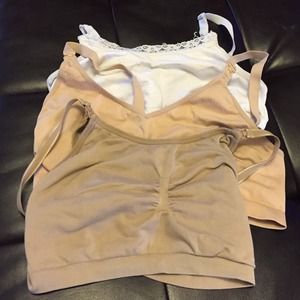 Nursing bra bundle. Large