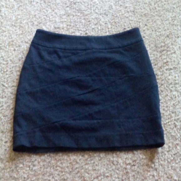 Express Black mini skirt