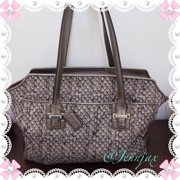 💥New Item💥 Coach Taylor Snake Print handbag