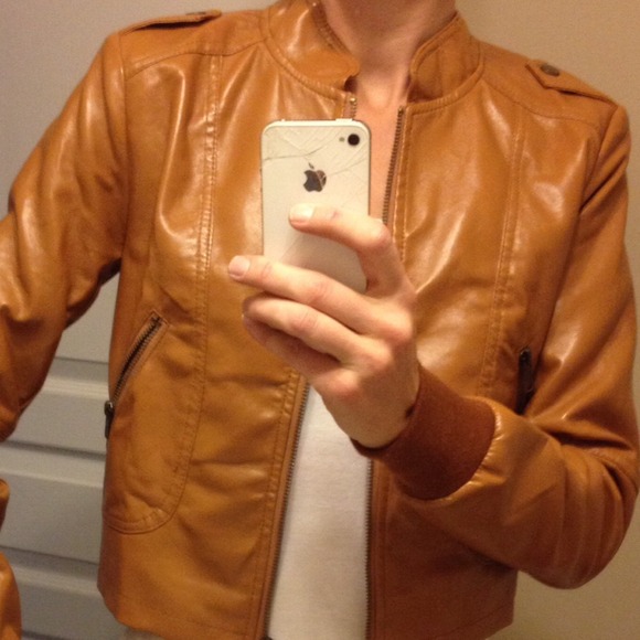 Final Final Sale!! Cute faux leather jacket!