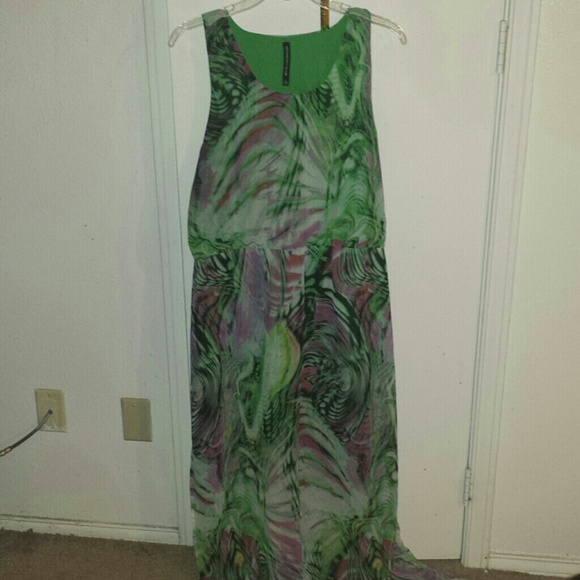Maxi dress green