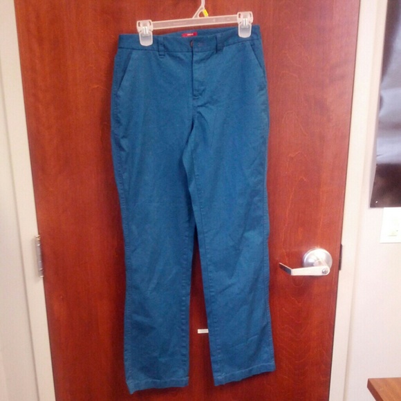 **Final** Teal Merona Slacks- Size 4