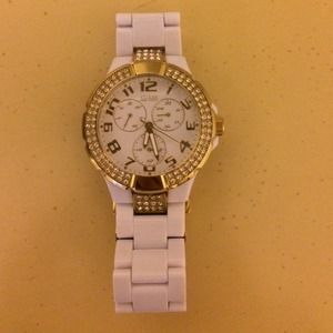 Authentic Guess ceramic watch