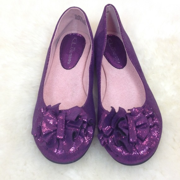 😍😍HP Chinese Laundry party flats metallic purple - Picture 2 of 4