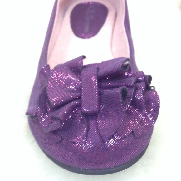 😍😍HP Chinese Laundry party flats metallic purple - Picture 3 of 4