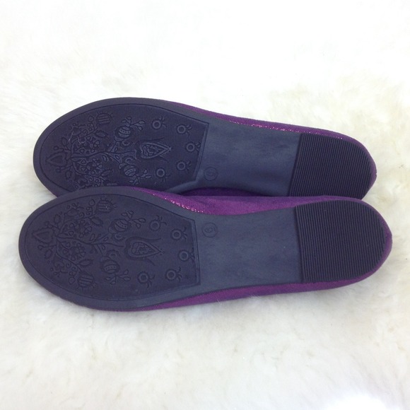 😍😍HP Chinese Laundry party flats metallic purple - Picture 4 of 4