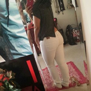 White American Eagle Skinny jeans