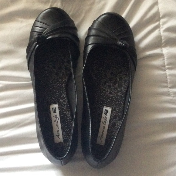 Black American Eagle flats size 9