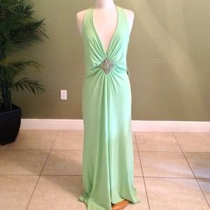Neon Green Dress