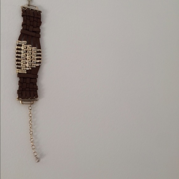 Brown and Gold Bracelet