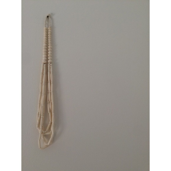 Cream Tribal Necklace