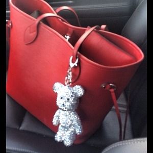 Red Louis Vuitton never full mm