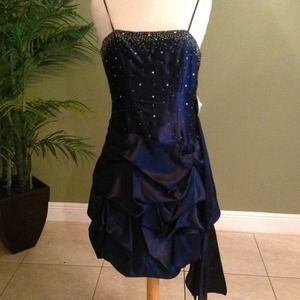 Navy Blue Dress