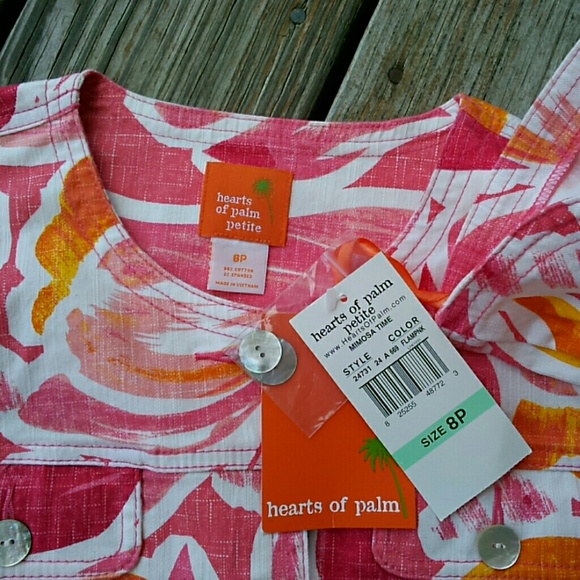 NWT Colorful twill rose jacket - Picture 3 of 3