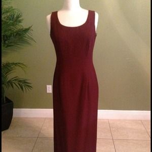 Beautiful burgundy dress
