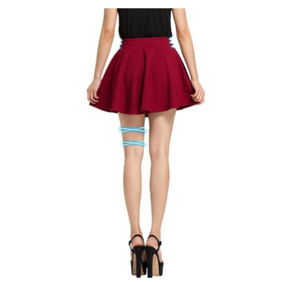 High waisted Skater skirt