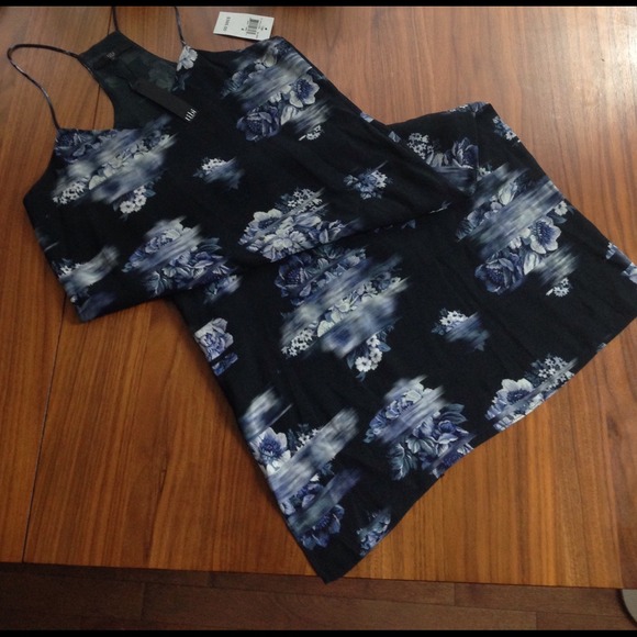 <sold>Tibi new floral print dress thin strap - Picture 3 of 4