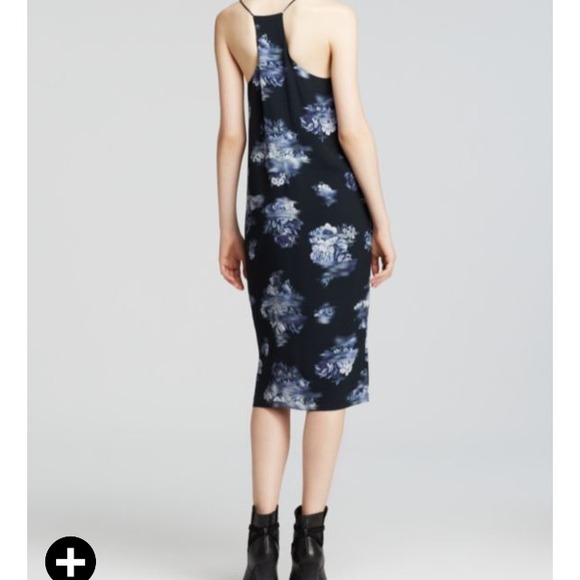 <sold>Tibi new floral print dress thin strap - Picture 4 of 4