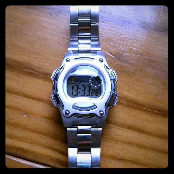 Stainless steel watch