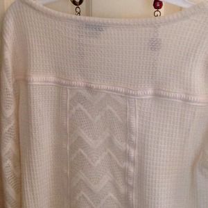 Lucky Brand light pink sweater