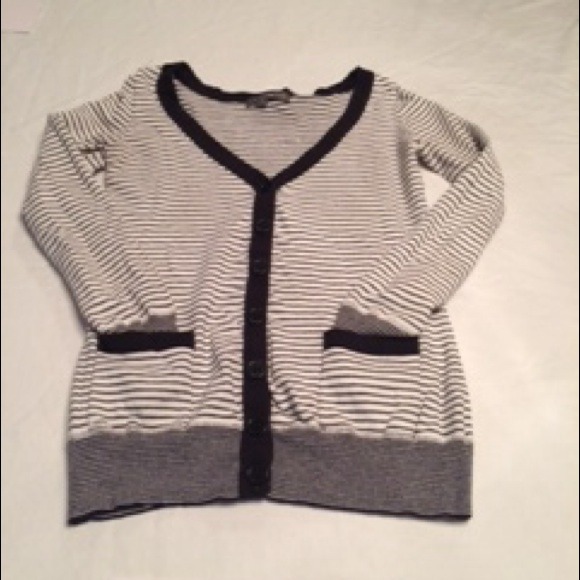 Forever 21 striped cardigan