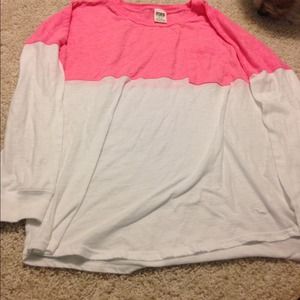 PINK crew neck like shirt Size medium